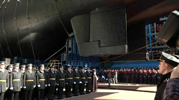 Rușii au lansat submariul transportor de drone nucleare