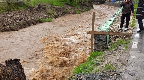 Cod roşu de inundaţii în judeţele Caraş-Severin şi Timiş