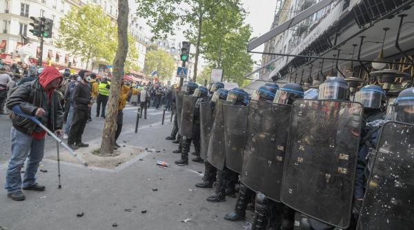Violențe ”tradiționale” de 1 mai la Paris
