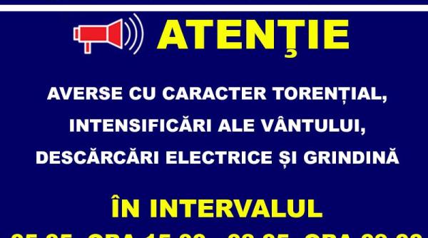 Avertisment ISU pentru Bucureșteni: Stați în casă