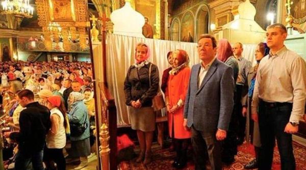 Secțiune VIP în biserică. Unde s-a întâmplat