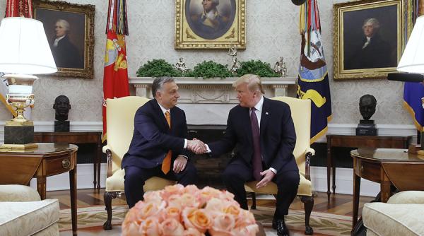 Gazele României din Marea Neagră, temă de discuție între Donald Trump și Viktor Orban