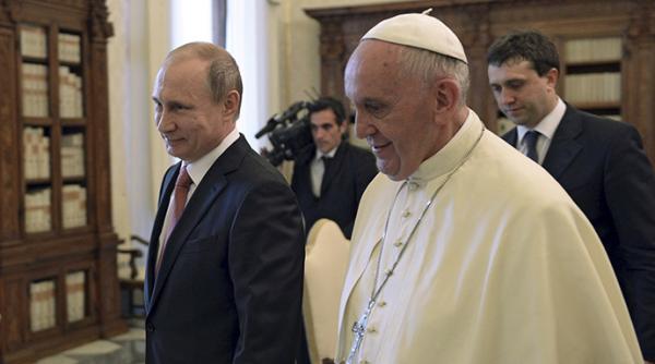 Putin merge din nou la Vatican. Ce va discuta cu Papa