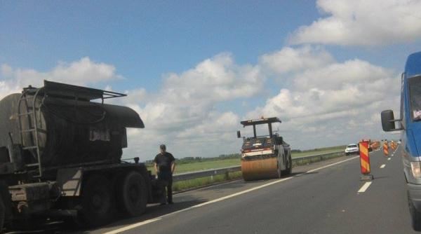 Lucrările pe Autostrada Soarelui. Când se va putea circula normal