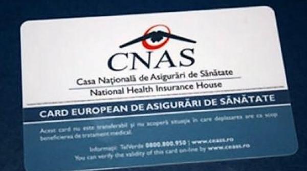 Schimbare importantă pentru cardurile de sănătate