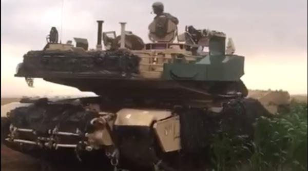 De veghe cu blindatul în lanul de secară. SUA ne cere scuze VIDEO