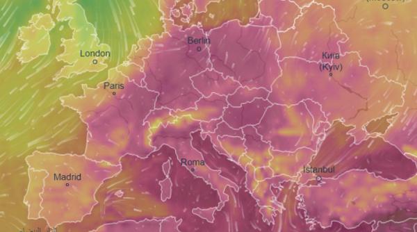 Cod violet de caniculă extremă. Pericol de moarte pentru unii europeni