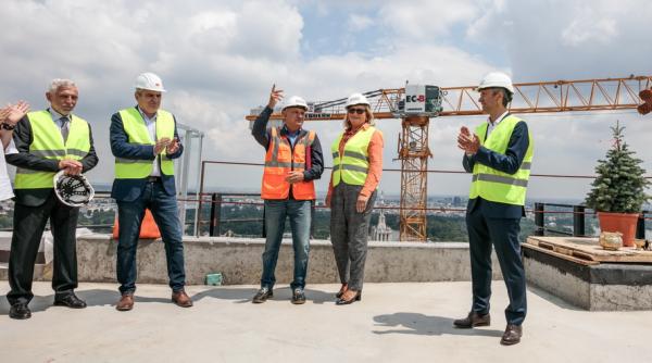 A fost finalizată construcția structurii de rezistență a proiectului imobiliar Ana Tower