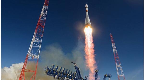 Obiect misterios lăsat în urmă de racheta rusă Soiuz