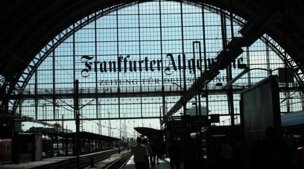 Gara Centrală din Frankfurt, închisă din cauza unui jaf la o bancă