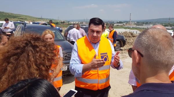 Podul peste Dunăre dintre Tulcea şi Brăila. Ministrul Cuc a fost pe șantier