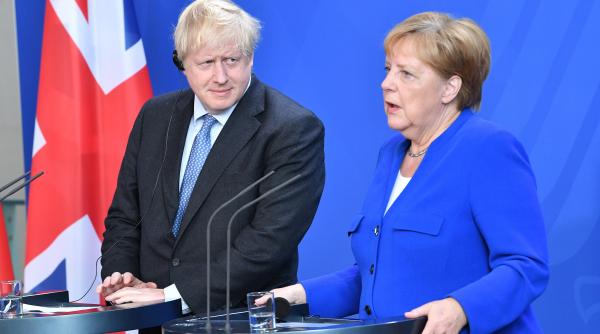 Brexit: Merkel vrea un acord cu Boris Johnson în următoarele 30 de zile 