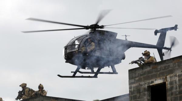 Elicopter special pentru armata SUA. Este unic în lume