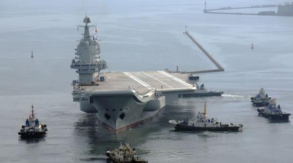 Cea mai mare navă de război a Chinei nu se simte bine