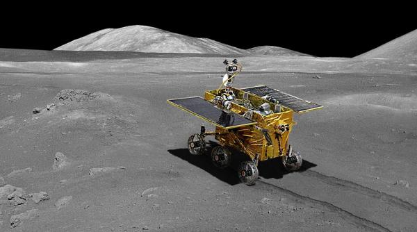 Misterioasa substanță colorată pe de partea ascunsă a Lunii