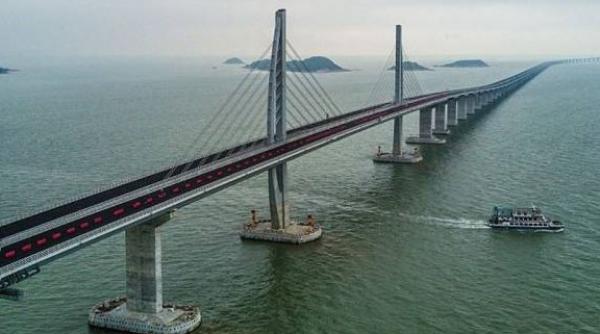 Altă minune în China. Cel mai lung și mai complex pod din lume VIDEO