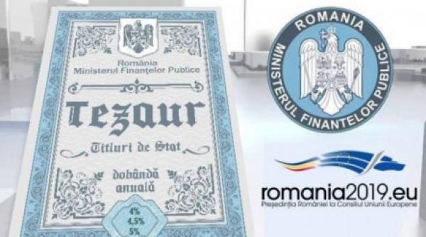 Programul Tezaur: Titluri de stat pentru populaţie, începând de luni 