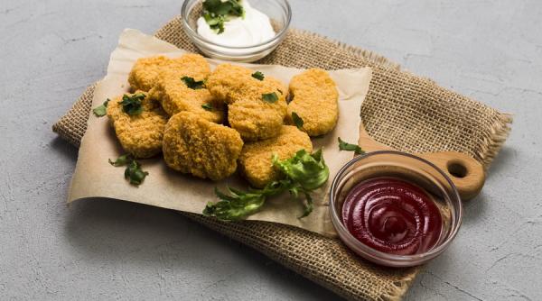 Ferma de carne artificială și șnițele de pui... fără pui