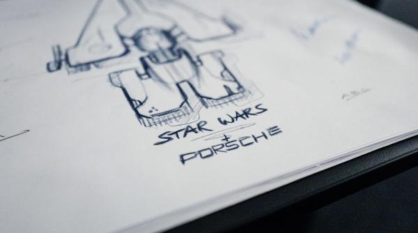 Star Wars + Porsche = noua navă a lui Skywalker