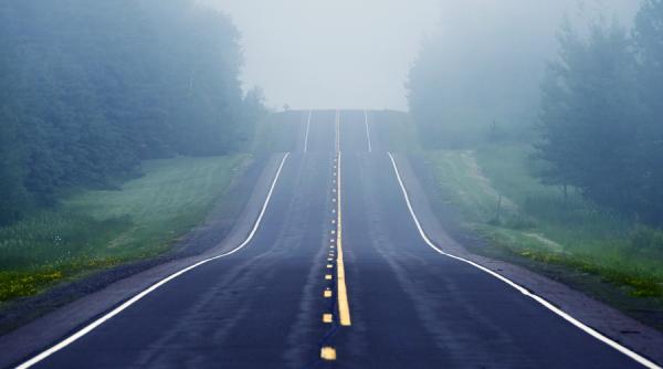 Cod galben de ceață în 5 județe