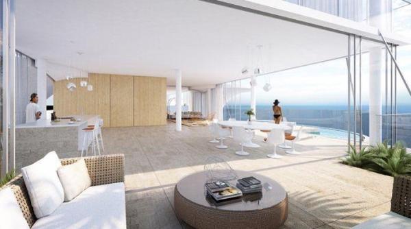 Cu piscina pe balcon. La fiecare etaj. Un proiect îndrăzneț FOTO