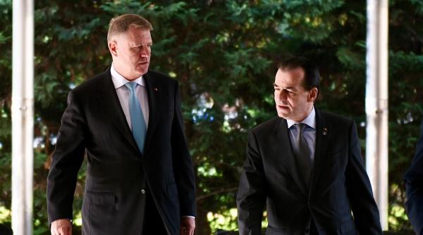 Rectificare bugetară. Orban și Cîțu, chemați la Cotroceni