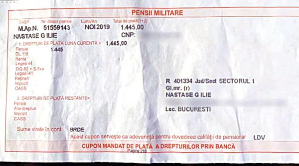 Pensie incredibilă. Sumă încasată lunar de Ilie Năstase