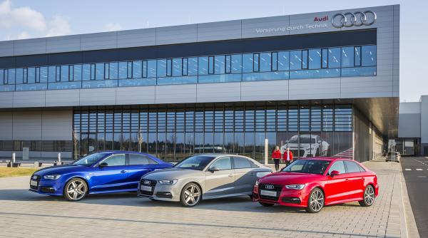 Audi a început producția primelor vehicule hibride în Ungaria