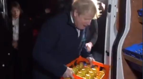 Boris Johnson a descoperit mita electorală și se mândrește cu asta VIDEO