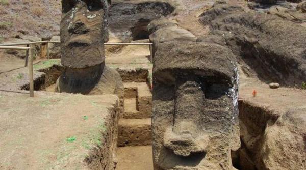 Statuile de piatră din Insula Paștelui. Misterul a fost descifrat