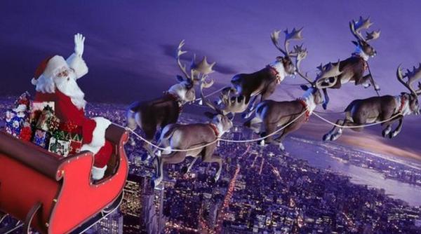 Astronauţii au ajutat la urmărirea traseului lui Moş Crăciun