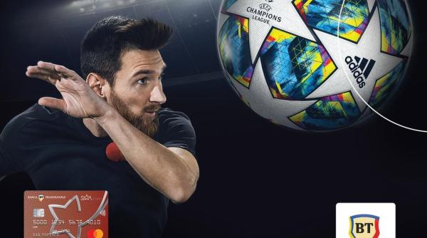 Lionel Messi face reclamă Băncii Transilvania VIDEO