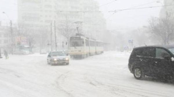 STB anunță pe Twitter: Şase tramvaie sunt blocate în Capitală