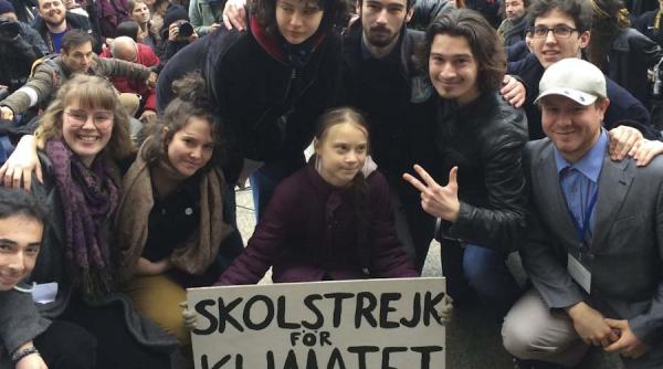 Greta Thunberg a semnat pentru un documentar de televiziune