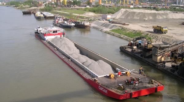 Debitul Dunării scade continuu până la sfârșitul lunii februarie