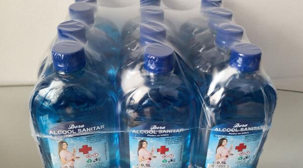 Alcoolul sanitar s-a scumpit cu 100% și se mai găsește doar online