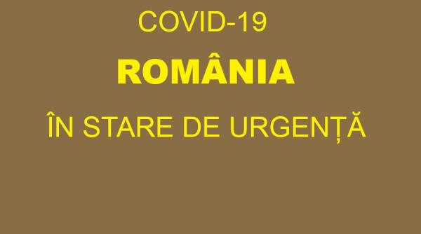 Stare de urgență. Ce se va întâmpla de luni