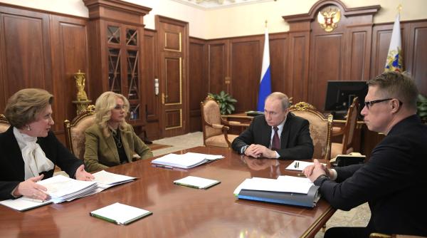 Covid-19. Vladimir Putin închide granițele Rusiei