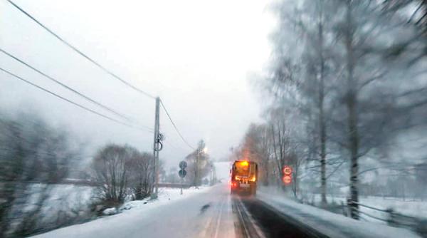 CNAIR are pregătite echipele pentru deszăpezire