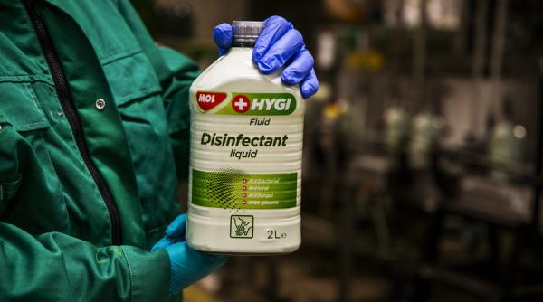 MOL a început să producă dezinfectanți, în Ungaria