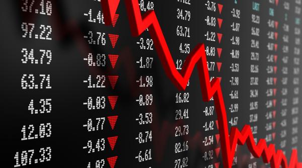 Bursa de Valori, în picaj. Valoarea tranzacțiilor a scăzut cu 43%