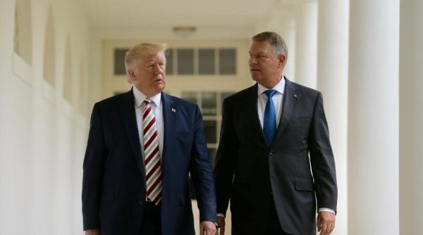 Iohannis despre discuția cu Trump:  I-am spus foarte franc 
