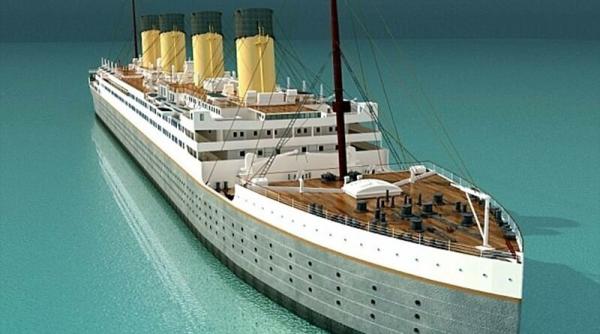 Se construiește TITANIC II! Va face același traseu ca și originalul