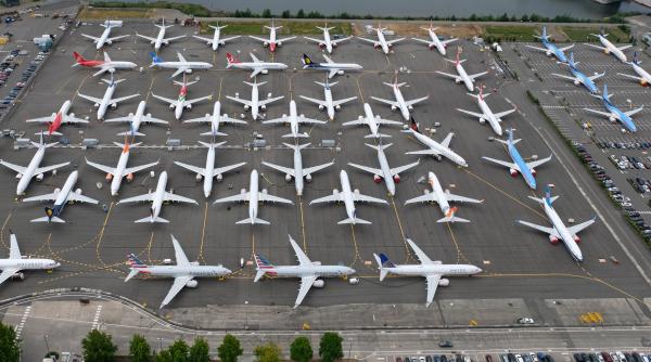 Companiile aeriene europene parchează în Spania