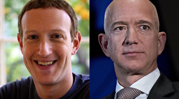 Cât au câștigat în pandemie Zuckerberg și Bezos