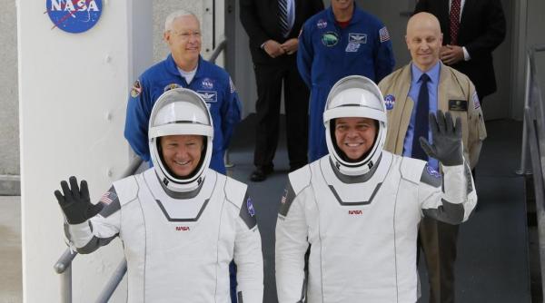 NASA. Bob și Doug, astronauții care au crezut în SpaceX VIDEO