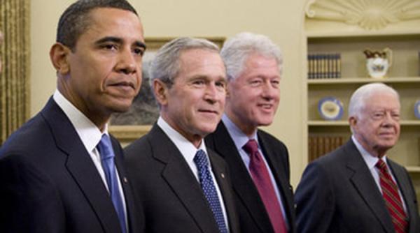 Patru foști președinți ai SUA denunță rasismul generalizat 