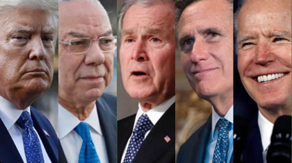 Republicanii care îl abandonează pe Trump îl votează pe Joe Biden