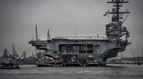 Cât costă desfundatul closetelor de pe portavionul USS George HW Bush