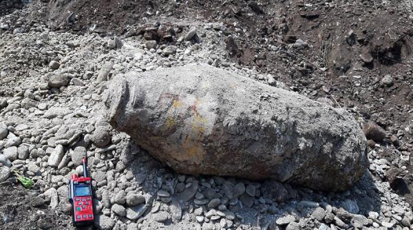 Bombă de 200 kg, descoperită în Ploiești